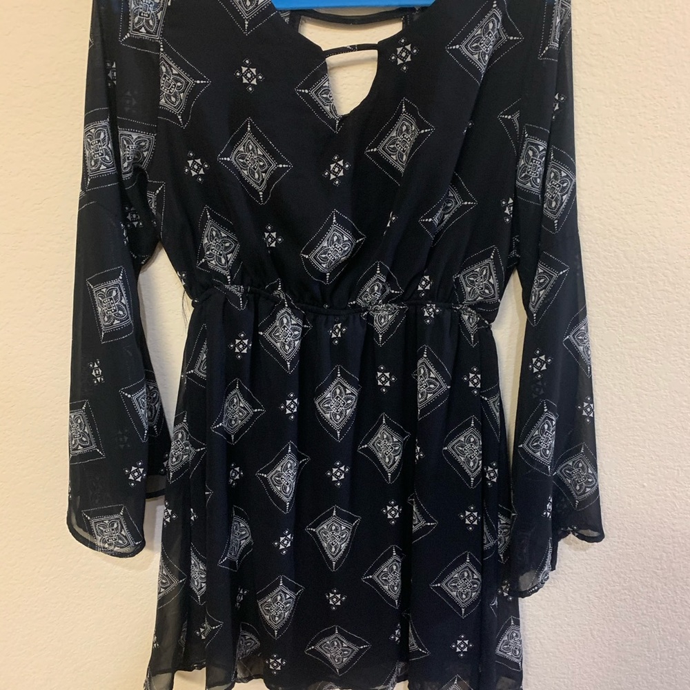 Charlotte Russe Black and White Dress